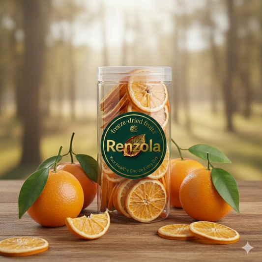 برتقال مجفف بالتجميد