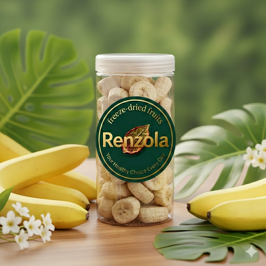 موز مجفف بالتجميد