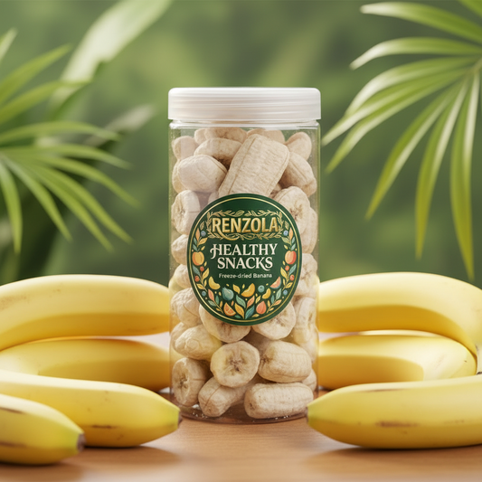 Freeze-dried banana